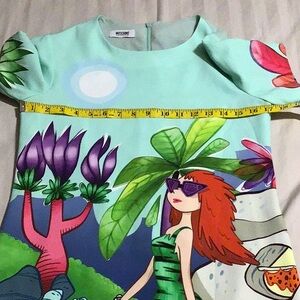 Moschino Mint Green Dress